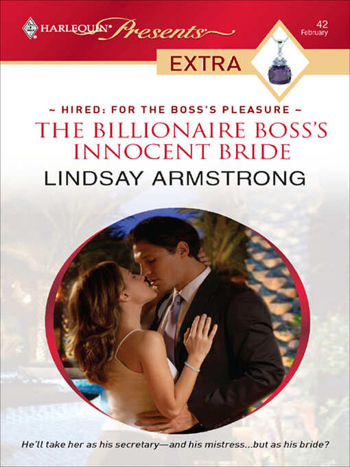 Title details for The Billionaire Boss's Innocent Bride by Lindsay Armstrong - Wait list